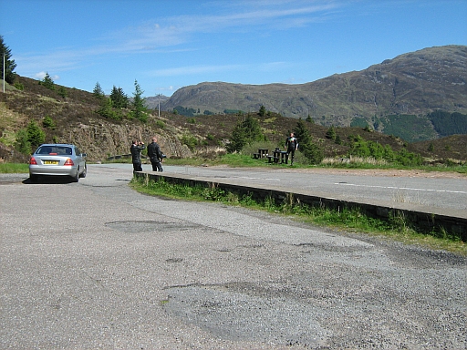 bikers at the five sisters viewing point